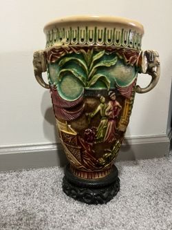 Large Resin Vase 