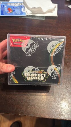 Mega evolution perfect order booster box