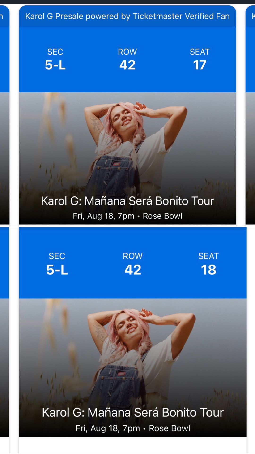 Karol G Concert Tickets ‘Mañana Será Bonito Tour’