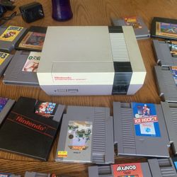 Original Nintendo with games