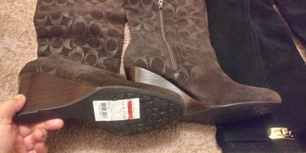 Coach Boots For Sale Size 7 1/2