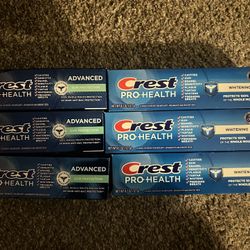 Crest Toothpastes