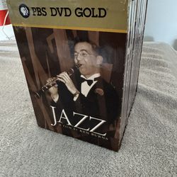 Jazz (A Film by Ken Burns) Box Set Of 10 PBS (DVD, 2001)