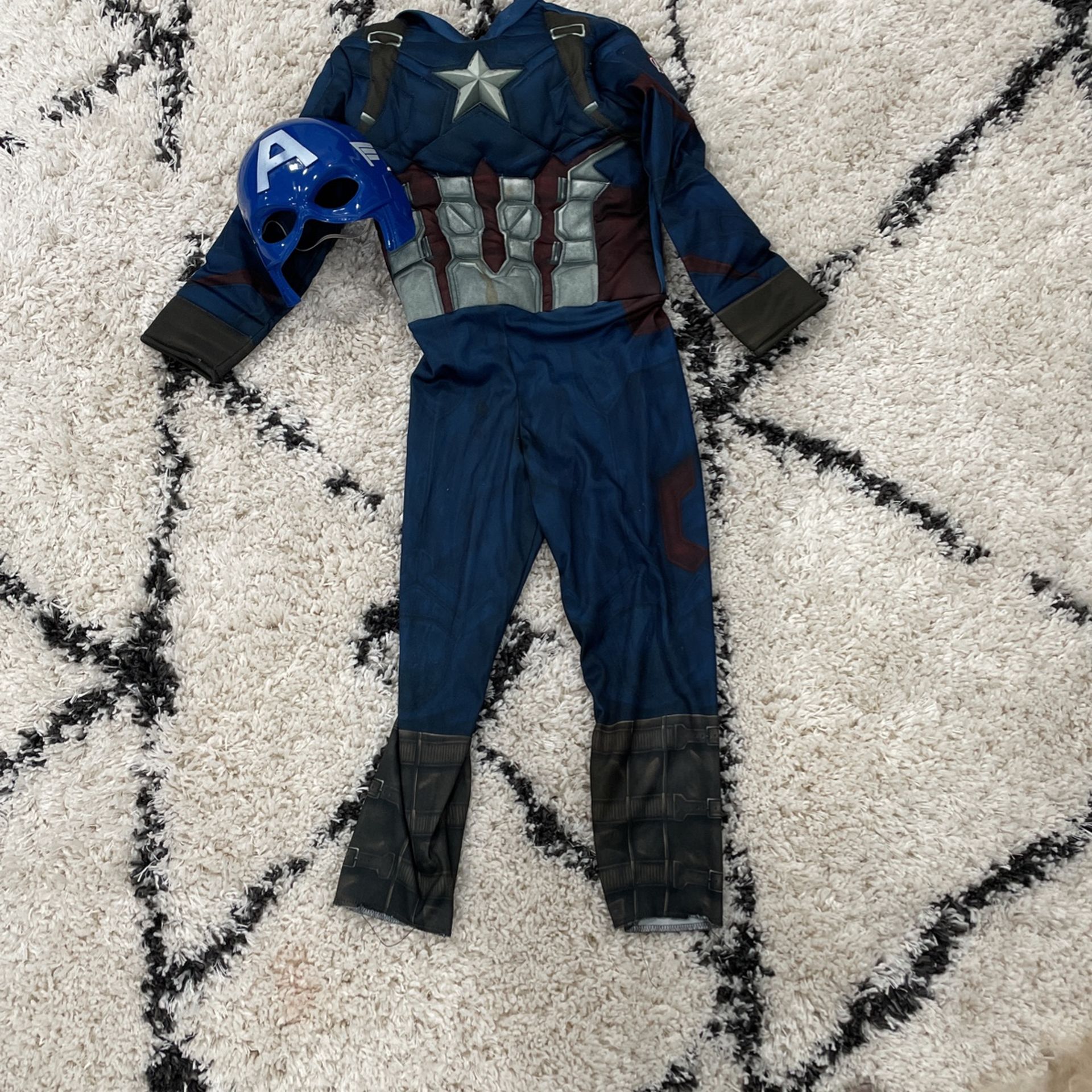 Marvel Captain America Costume 