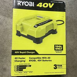 Ryobi 40v Rapid Charger 