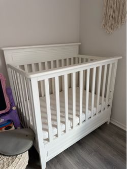 Crib with mattress