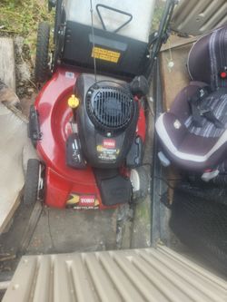 Toro recycler 22 inch gas self propelled lawnmower