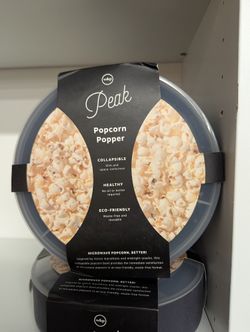 w&p Peak Collapsible Microwave Popcorn Popper
