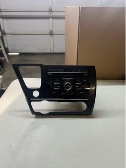 9th Gen Honda Civic (2013-2015) Radio AM FM