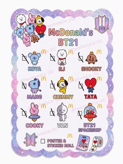BT21 x McDonald’s