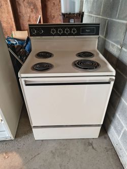 Stove and fridge