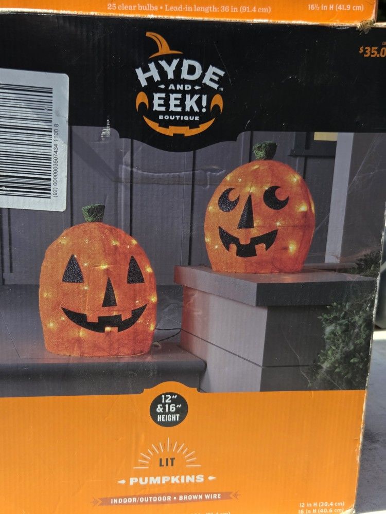 Halloween Decorations Both $45