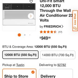 Friedrich Wall Air Conditioner 