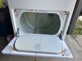Washer and dryer