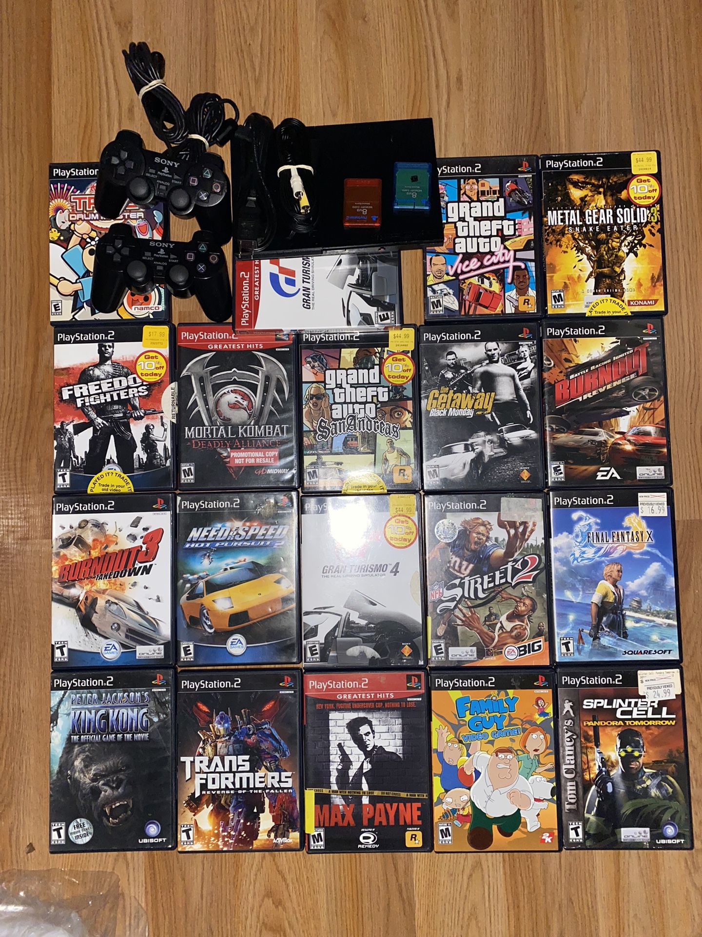 Sony PlayStation 2 PS2 Console Bundle With Original Controller 