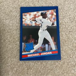 Very Rare 1993 Michael Jordan Rated Rookie Baseball Card