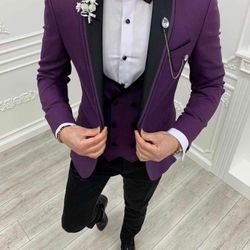 Purple Tuxedo