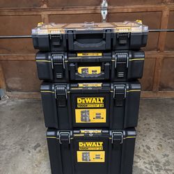 Dewalt Toughsystem 2.0 tool boxes