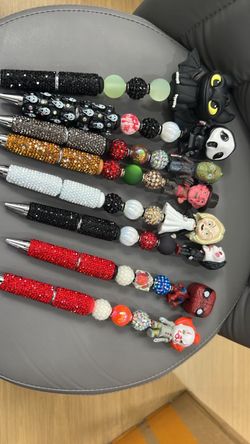 Blinged out pens