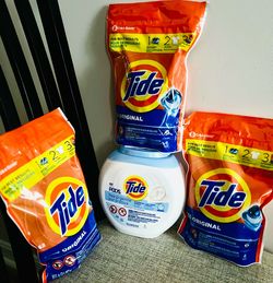 tide capsules get 168 pods in total