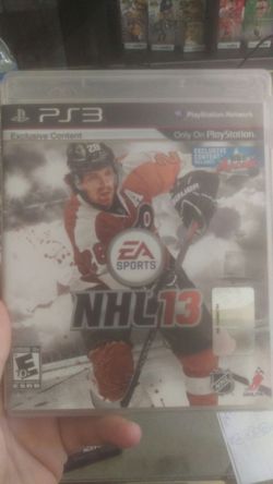 NHL 13 PS3