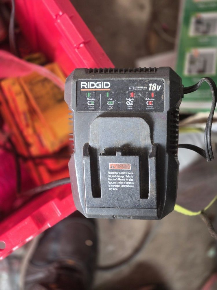 Ridigd 18v Charger