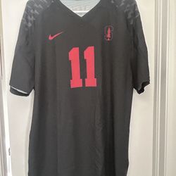 University Of Stanford Cardinals Nike Soccer Jersey Size Large