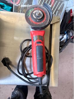 Milwaukee corded grinder
