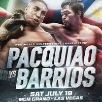 Tickets For  Pacquiao Vs Barrios Fight 