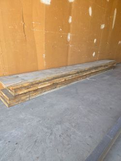 Wood 10 ft x 1ft