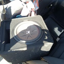 Kicker Comp S 12 Inch Subwoofer And Amp
