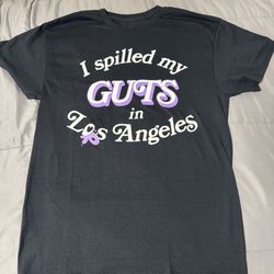 Olivia Rodrigo ‘I Spilled My GUTS in Los Angeles’ T-Shirt - SIZE M