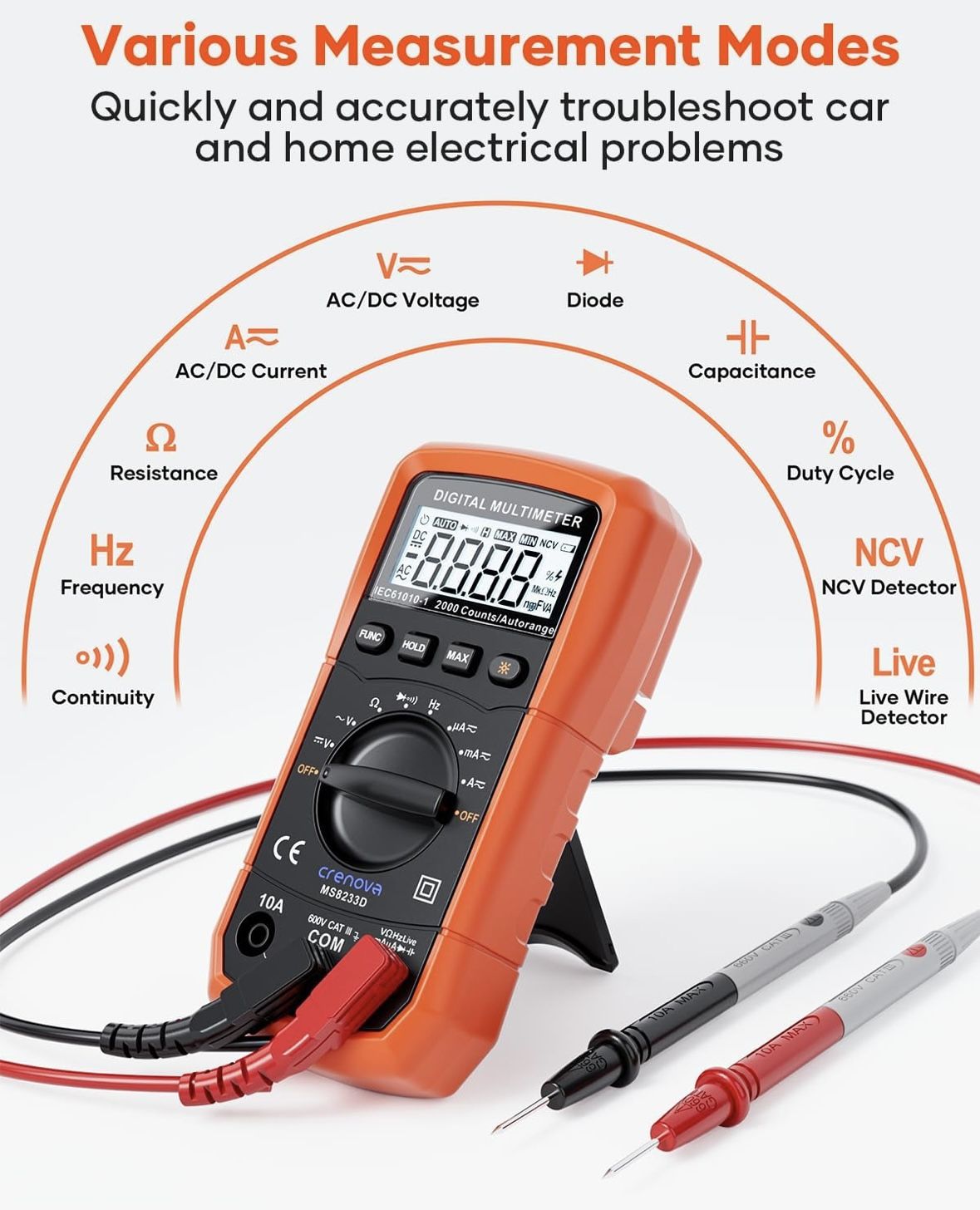 Crenova Digital Multimeter
