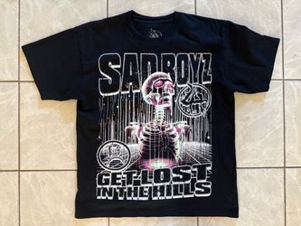 Lost in the Hills  Sad Boyz Graphic T-Shirt