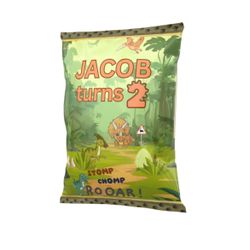 Dino Chip Bags