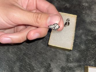 925 Sterling Silver Nugget Earrings