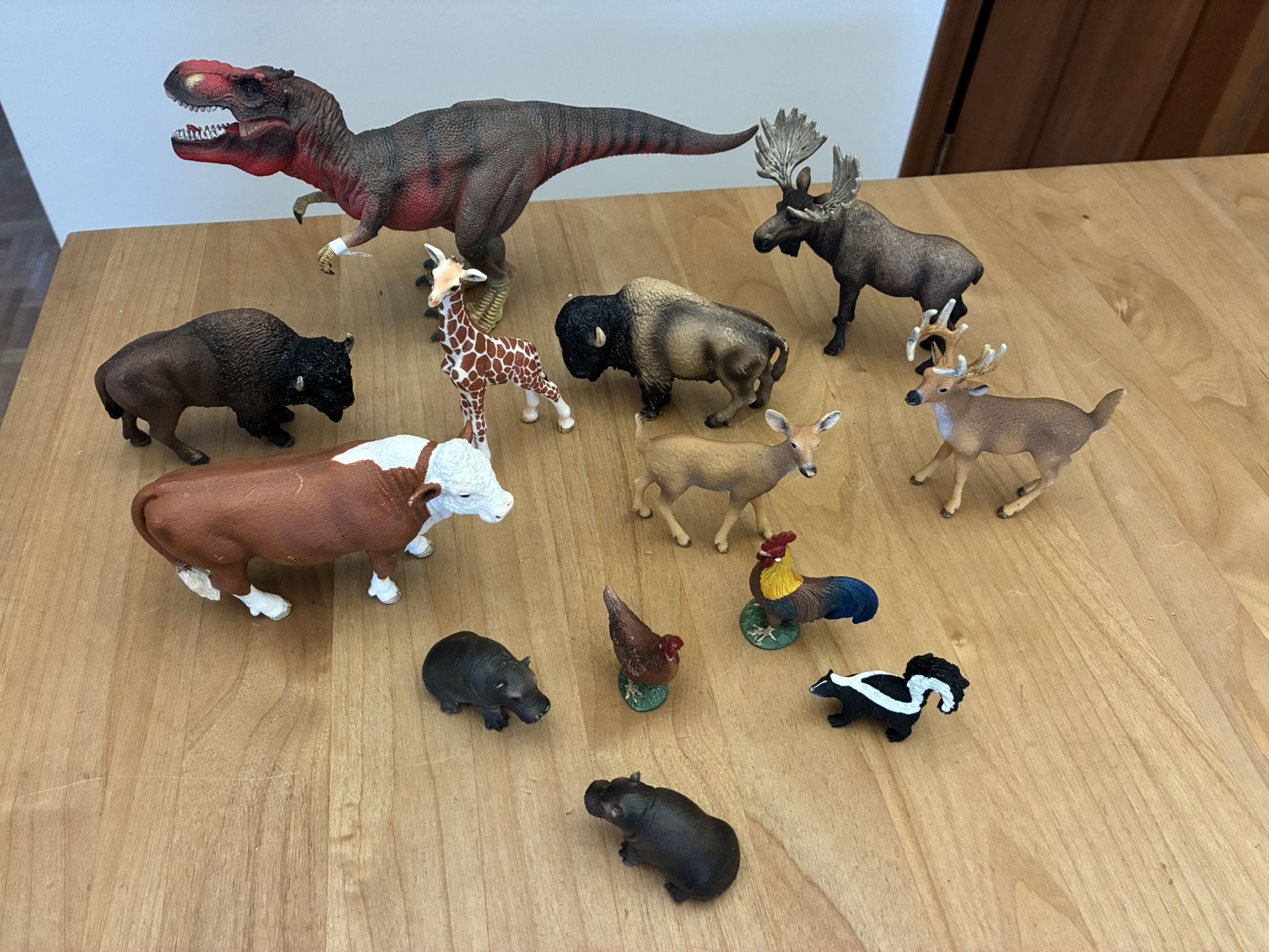 Lot of 13 Schleich Animal Figures - See Photos