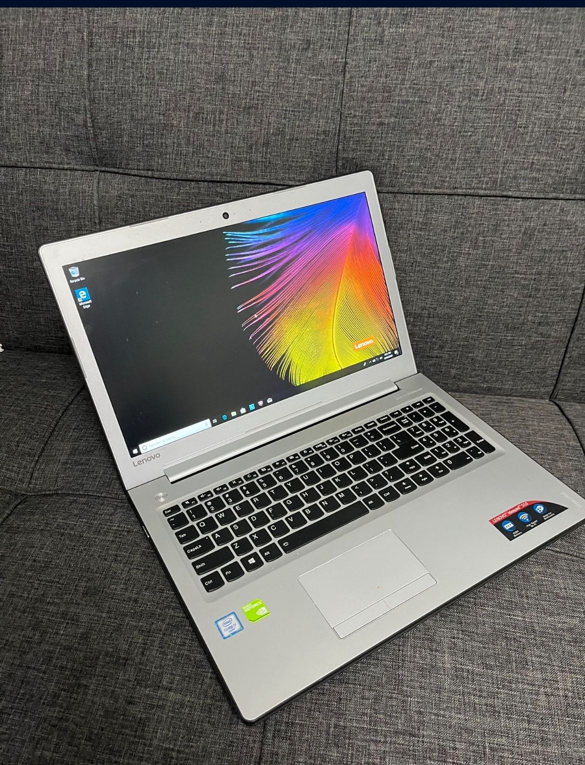 Lenovo IdeaPad 510 15ISK Windows 10 15” Laptop Intel i7 6500U 2.5GHz 12GB RAM  1TB HD DVD-RW Camera WiFi Laptop