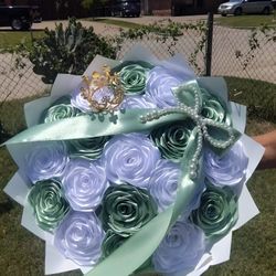 Ramo De Liston Muy Bonito Para Cualquier Ocasion Mandeme MensJe Si Tiene Preguntas 