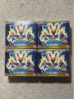 B30 Dragon Ball Three Glorious Fighters Booster Box $260 Each (8 Available)