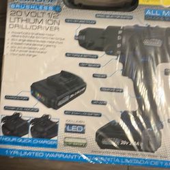 Brushless Power Torque Drill/driver