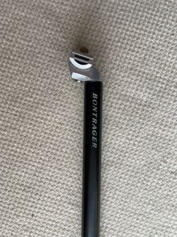 Bontrager - Bike Seatpost $10 Firm Price / Still Available / Pickup Only - Diameter 27.2 mm - Length 350mm - Good condition - If the listing is up and