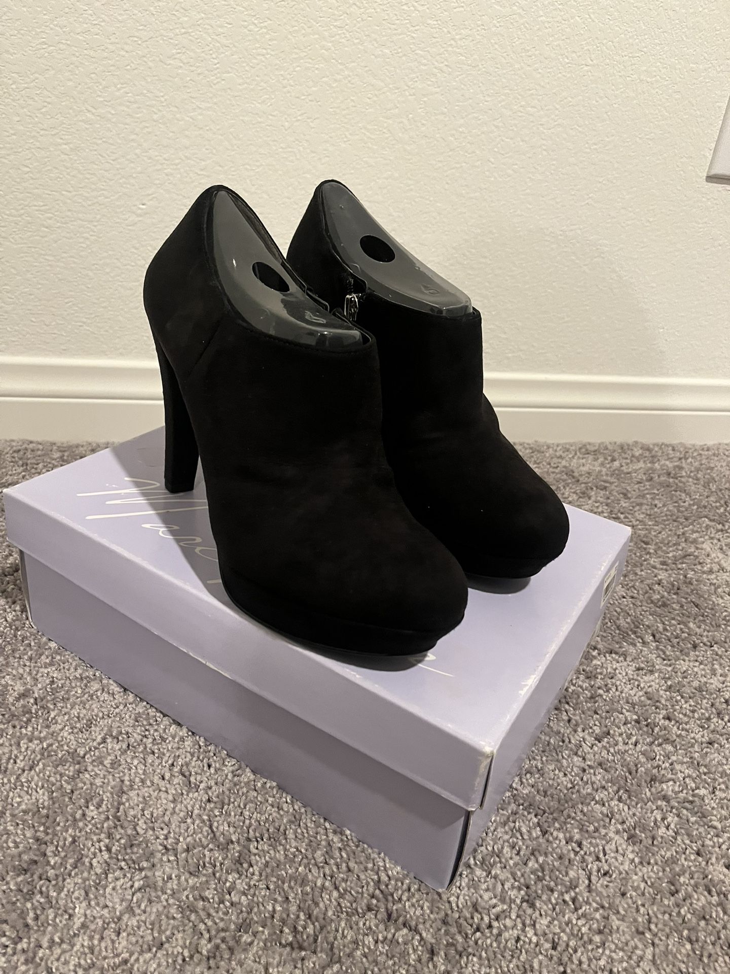 Black heels