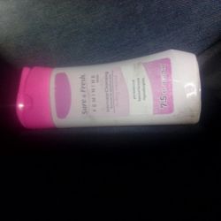 Sure & Fresh Feminine.  Wash