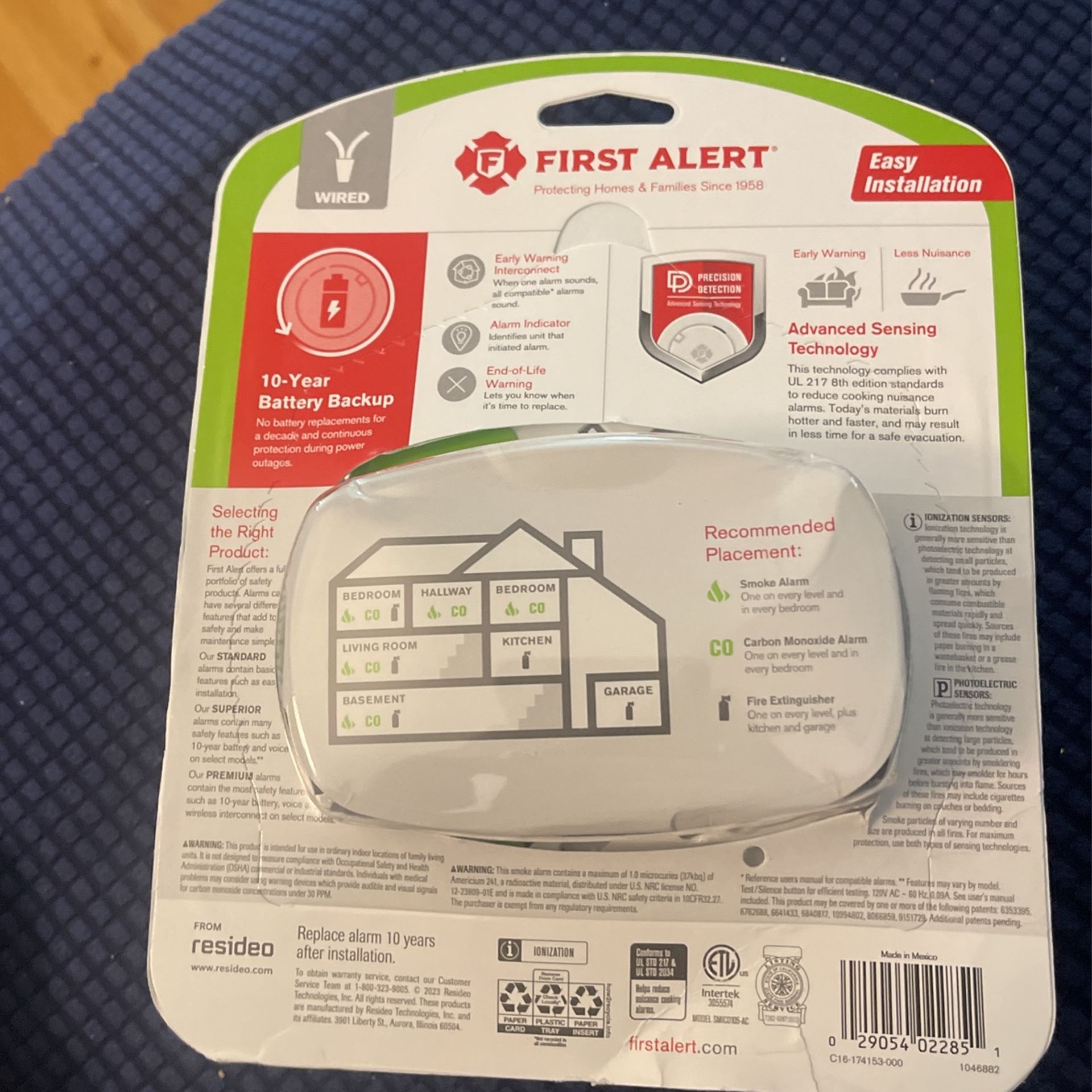 First Alert Smoke & Carbon Monoxide Alarm Business equipment