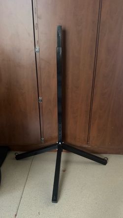 TITLE Boxing Heavy Bag & Speed Bag Stand — With Heavy Bag