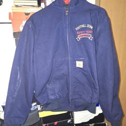 Used Carhartt Active Jacket 90s USA Made JR102 M Navy 