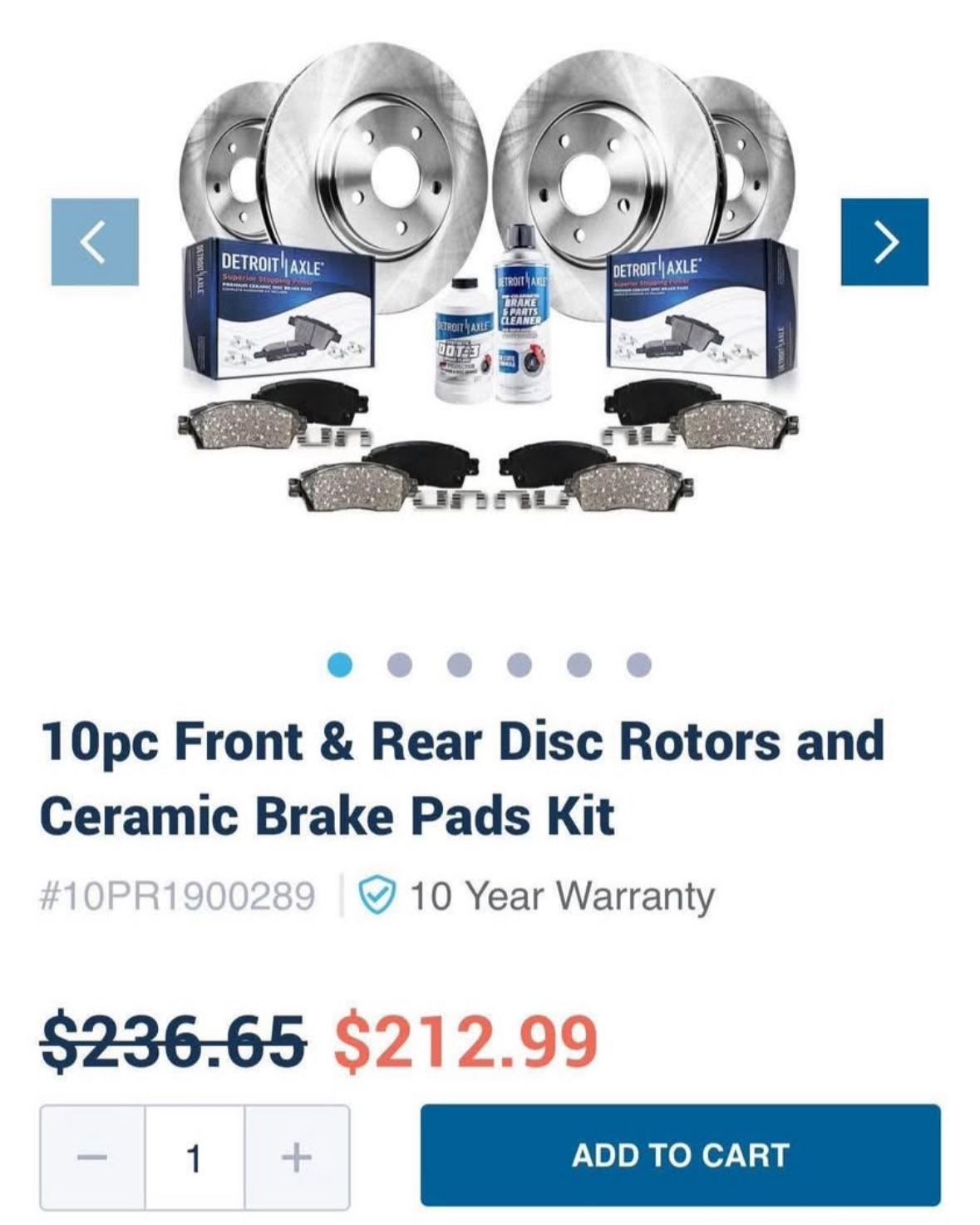 Brand New Brakes And Rotors