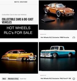 brand new hot wheels RLC’s for sale check out description for details