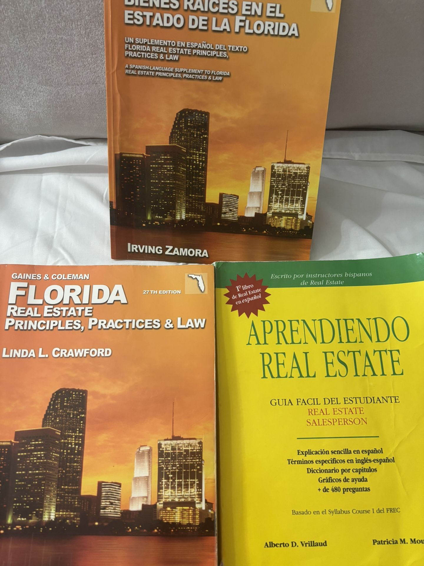 Tres Libros De Real Estate Por $20